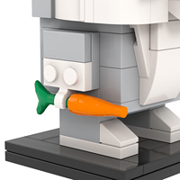 Série d'animaux créatifs Bugs Bunny Rabbit MOC MOOXI MOC7035 Action Figure Jouets éducatifs Blocs Model Building Toys Dolls