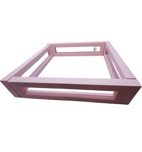 Piscina de Bolas Cuadrada Blanca de 5 Pies con Ventana Transparente para Alquiler en Fiestas - Product Image 2