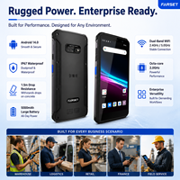 Terminal de données mobile robuste FARSET F20, ordinateur portable, 4G NFC, lecteur de codes-barres pour entrepôt