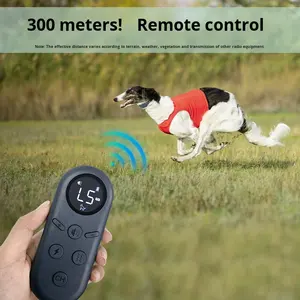 Appareil de dressage pour chien à télécommande Easy Pets, choc électrique, vibration, ultrasons, anti-aboiement, matériau ABS, pour chiens de grande et petite taille - Product Image 2