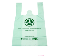 PLA+PBAT Compostable Produce Bags ASTM D6400 Gecertificeerd, Extra Dikke Fruit- en Groentebakjes op Rol met Aangepaste Bedrukking