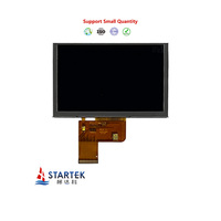 Modul Display 800x480 LCD TFT IPS 5 inci dengan antarmuka RGB suhu lebar IC Driver ST7265