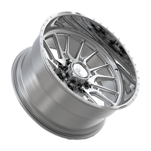 Jantes tout-terrain forgées sur mesure, entièrement polies, avec enjoliveurs personnalisés, 20, 22, 24, 26 pouces, 6x139.7 pour Ram 1500 Pickup Truck - Product Image 2