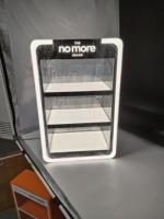 Support de présentation de cigarettes et de tabac en acrylique personnalisé Apache avec éclairage LED pour station-service
