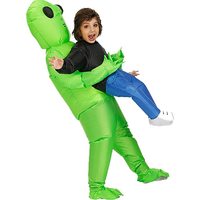 Accessoire gonflable Alien d'Halloween, accessoires d'horreur fantaisie pour les fêtes, vêtements de cosplay de Noël