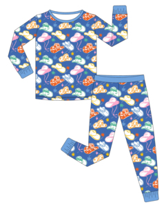 बच्चों के कपड़े थोक बच्चे के कपड़े पहनते हैं जो बच्चों के लिए पर्यावरण के अनुकूल कपड़े, पश्चिमी मुद्रित बच्चों के लिए पर्यावरण के अनुकूल कपड़े - Product Image 2