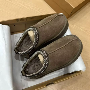 Botas de nieve con plataforma de invierno, diseño de marca clásica, piel de cuero, impermeables, botas de nieve para exteriores para mujer - Product Image 2