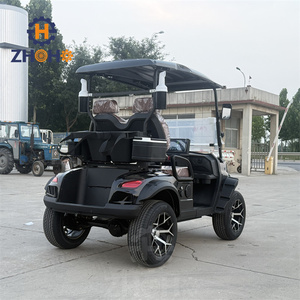 Nhà Máy Bán buôn sang trọng điện 2 chỗ Golf giỏ hàng với pin lithium để sử dụng trên các điểm danh lam thắng cảnh và bãi biển - Product Image 6