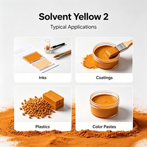 Colorant jaune 2 pour solvants et huiles - Soluble dans les huiles et les solvants pour la coloration industrielle - Product Image 3