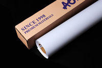 Film PET mat rétroéclairé 280 g/m² pour impression jet d'encre éco-solvant sur bannière flexible, idéal pour affiches publicitaires extérieures et caissons lumineux