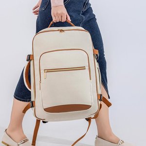 Cadeaux personnalisés, sac à dos scolaire de style coréen, grande capacité, sac à dos pour ordinateur portable, sac à dos de voyage imperméable pour l'extérieur - Product Image 5