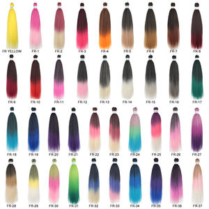 26 "pré étiré <span class=keywords><strong>expression</strong></span> tressage boîte de cheveux tresses crochet cheveux ombre synthétique Ez tresse Extensions de cheveux - Product Image 4