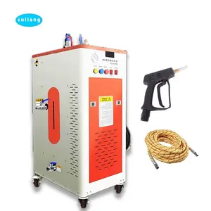 Hot selling steam car washing machine double gun dry / wet dual purpose high pressure steam cleaning machine equipment