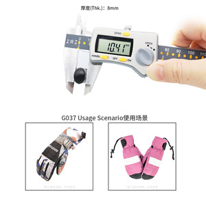 KJM Ski <b>Glove</b> Adjustment Buckle 8mm G-037 <b>Plastic</b> Fastener Outdoor Winter Sports Accessory - Product Image 4
