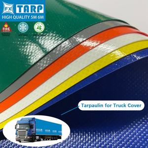 Bâche en PVC robuste et imperméable JS, tissu renforcé, rouleau de bâche pour camion, taille personnalisée, accessoires pour remorque - Product Image 5