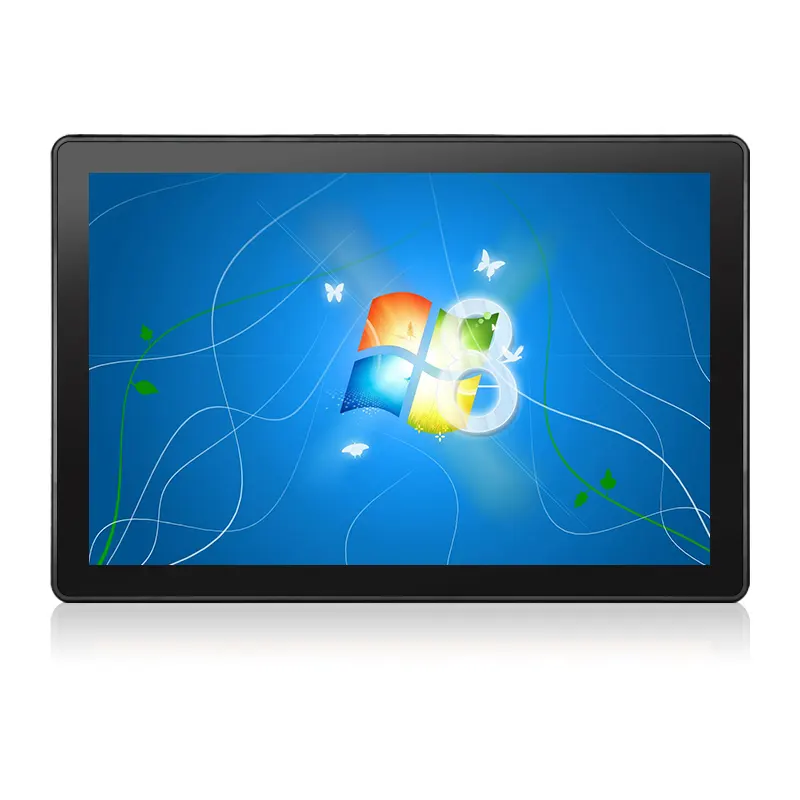 15.6 "18.5" 21.5 "polegada i3 i5 Win11 ubuntu tela de toque pc impermeável J6412 incorporado industrial toque tudo em um painel pc