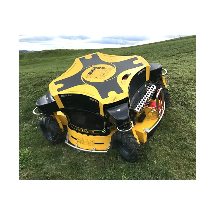 ดีราคาขายส่ง Spider 2SGS รีโมทคอนโทรลหุ่นยนต์เครื่องตัดหญ้ารถแทรกเตอร์