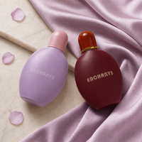 Flacon de parfum de luxe personnalisé en verre vide de 120 ml avec logo imprimé en couleur et sertissage, vente en gros par le fabricant Anding