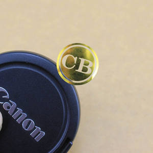 Impression personnalisée de logo clair estampage à chaud de l'autocollant en feuille d'or rose - Product Image 4