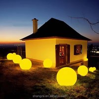 Ballon de plage gonflable lumineux en PVC arc-en-ciel en gros, 30/40/60 cm, 16 couleurs, ballon d'eau en PVC, ballon lumineux LED