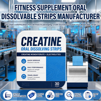 Bandelettes orales de créatine et d'électrolytes à marque privée, formule personnalisée avec B12 - Faible MOQ, vente en gros pour la nutrition sportive et fitness
