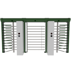 Tự động đầy đủ chiều cao turnstile cửa đôi thời gian thực giám sát đầu đọc thẻ RFID mã QR kiểm soát truy cập với kết nối wifi - Product Image 5