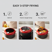 Vente en gros tout-en-un universel cuisinière à induction poêle à frire contrôle de la température épaissie ménage gaz fer pot soupe marmite