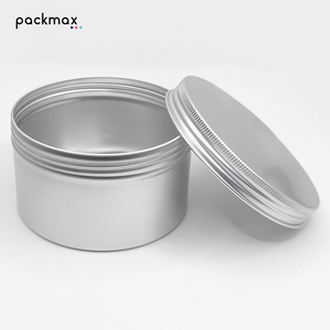 500ml 110*64mm Rectangle Aluminum Can for Tea <b>Leaves</b> & Car Wax Screw Cap Cosmetic Universal Storage Container Wholesale - Product Image 2