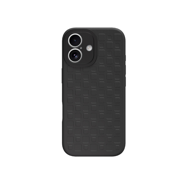 For iPhone 17 Square Liquid Silicone Phone Case with N52 Magnetic