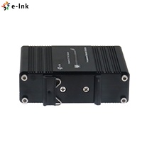 Injecteur PoE 5G 802.3at 30W Rail DIN Adaptateur d'injecteur Ethernet industriel extérieur Entrée 12~48V CC avec fonction de suralimentation