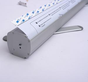 <span class=keywords><strong>Roller</strong></span> <span class=keywords><strong>Banner</strong></span> de 85x200cm, precio barato, modelo pequeño, 10 pantallas, soporte enrollable, pantalla de proyección - Product Image 2