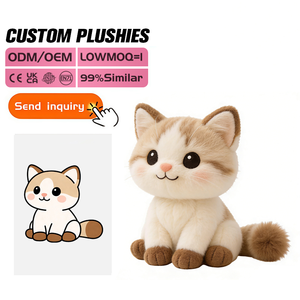 Peluche de dragon brodée personnalisée de haute qualité, super douce, mignonne, cadeau pour entreprise et amis - Product Image 4