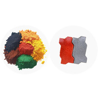 Couleur d'oxyde de fer pour briques de pavés