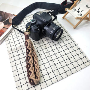 Kit <span class=keywords><strong>Macramé</strong></span> Bohoo 2-en-1 avec nœuds en spirale, en polyester, couleurs contrastées, pour breloque de téléphone/pendentif de sac, cordon anti-perte, cadeau DIY pour les amateurs de bricolage - Product Image 3