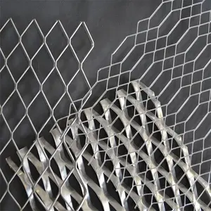 Malha de metal expandida padrão de alumínio