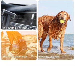 2025 Offre Spéciale nouveauté Portable multi-fonction Lithium-ion Rechargeable puissant sèche-cheveux soins des cheveux - Product Image 6