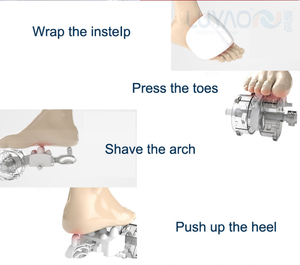 LY-309B Pijat Kaki Shiatsu Berpemanas Terapi Kaki yang Menenangkan untuk Menghilangkan Rasa Sakit & Meningkatkan Sirkulasi - Product Image 6