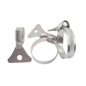 ที่หนีบสายยางแบบห่วงคล้องคอแบบอเมริกันแข็งแรงที่ยึดสายยางแบบปรับได้ทำจากสแตนเลส - Product Image 2