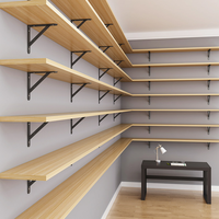 Cadre mural en bois avec dispositif de fixation pour salle de bain cuisine salon Garage armoire épices vêtements sac outils stockage