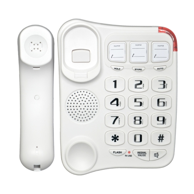 Big Button Landline Phone Desktop Telephone Ringtone Fixed Home Phone