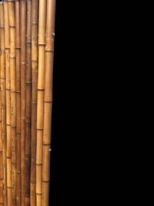 Panneau de clôture en bambou carbonisé brun, écologique, résistant à la décomposition, pour chantier et jardin - Product Image 5