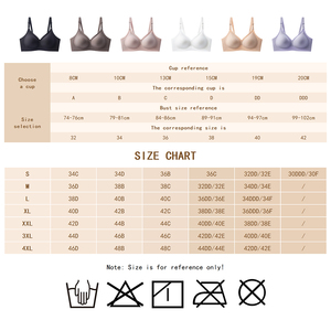 <span class=keywords><strong>Sujetador</strong></span> Cómodo sin Aros para Mujer, Tallas Grandes Europeas y Americanas S M L XL XXL 3XL 4XL, <span class=keywords><strong>Sujetador</strong></span> Adhesivo <span class=keywords><strong>Invisible</strong></span> sin Costuras - Product Image 5