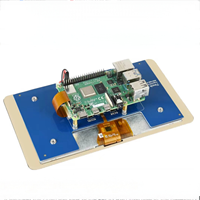 7 pouces DSI LCD 800x480 tactile capacitif 5 points 6H verre trempé Raspberry Pi 5/4B/CM4 Ubuntu Kali pilote gratuit 60Hz