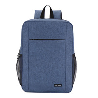 Sac à dos léger et élégant pour ordinateur portable avec fermeture éclair, capacité 15L, idéal pour l'université, le travail, les voyages et les trajets quotidiens