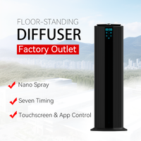 Diffuseur d'arômes industriel CNUS S3000TF, corps en aluminium élégant et durable, fonctionnement silencieux, diffuseur d'arômes pour hôtel
