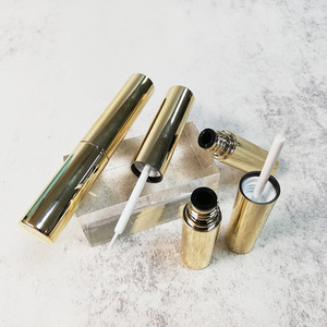 4.5ml Slim Gold <b>Plastic</b> Screw Cap Empty Liquid Eyeliner Bottle Cosmetic Eyelash Tube Private Label <b>Glue</b> Container Packaging - Product Image 5