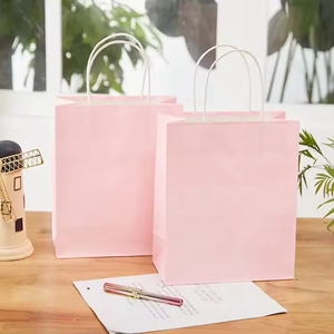 Bolsas de Papel Kraft para Compras con Logotipo Personalizado al por Mayor, Bolsas de Papel con su Propio Logotipo - Product Image 2