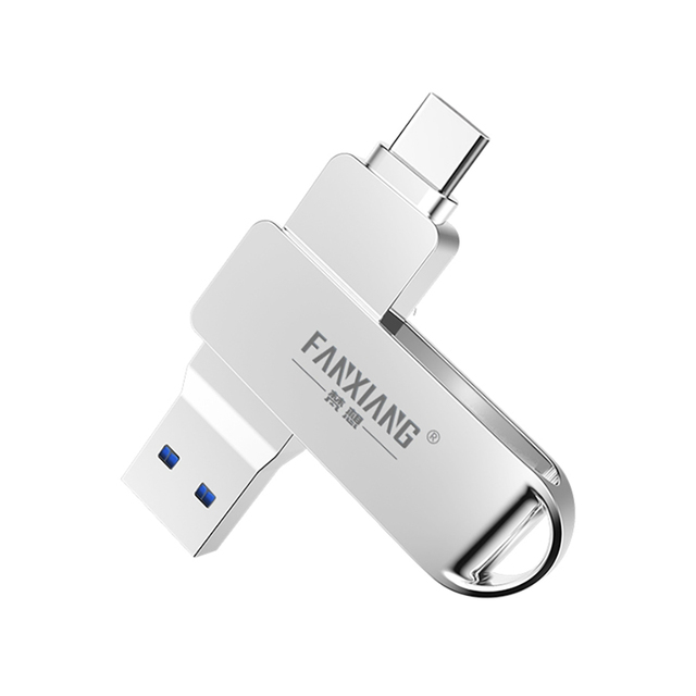 2 in 1USB3.2 USSB Lighting Pen Drive 32GB 64GB 128GB 256GB USB Flash Drive for I Phone