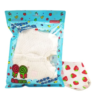 Emballage plastique refermable imprimé sur mesure avec trou Euro pour vêtements, chaussettes, sous-vêtements pour bébés, sac en mylar avec fermeture éclair - Product Image 4