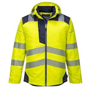 PORTWEST - T400YNRXXL PW3 chaqueta de invierno de color azul marino/amarillo de alta visibilidad-EAN 5036108302437 ROPA DE TRABAJO DE 2017 - Product Image 1